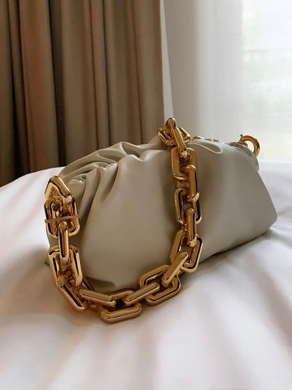 Sac à Main Femme Élégant à Chaîne Dorée