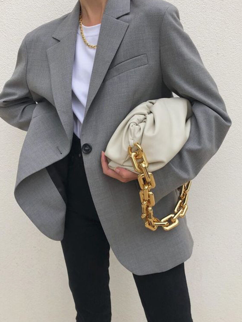 Sac à Main Femme Élégant à Chaîne Dorée