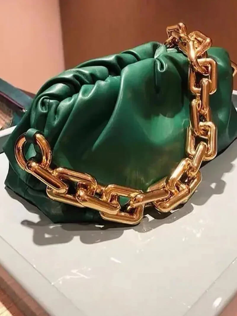 Sac à Main Femme Élégant à Chaîne Dorée