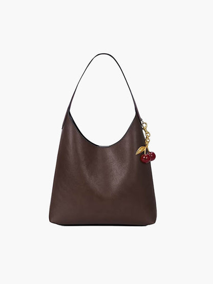 Sac à Main Femme Noir avec Pendentif Élégant