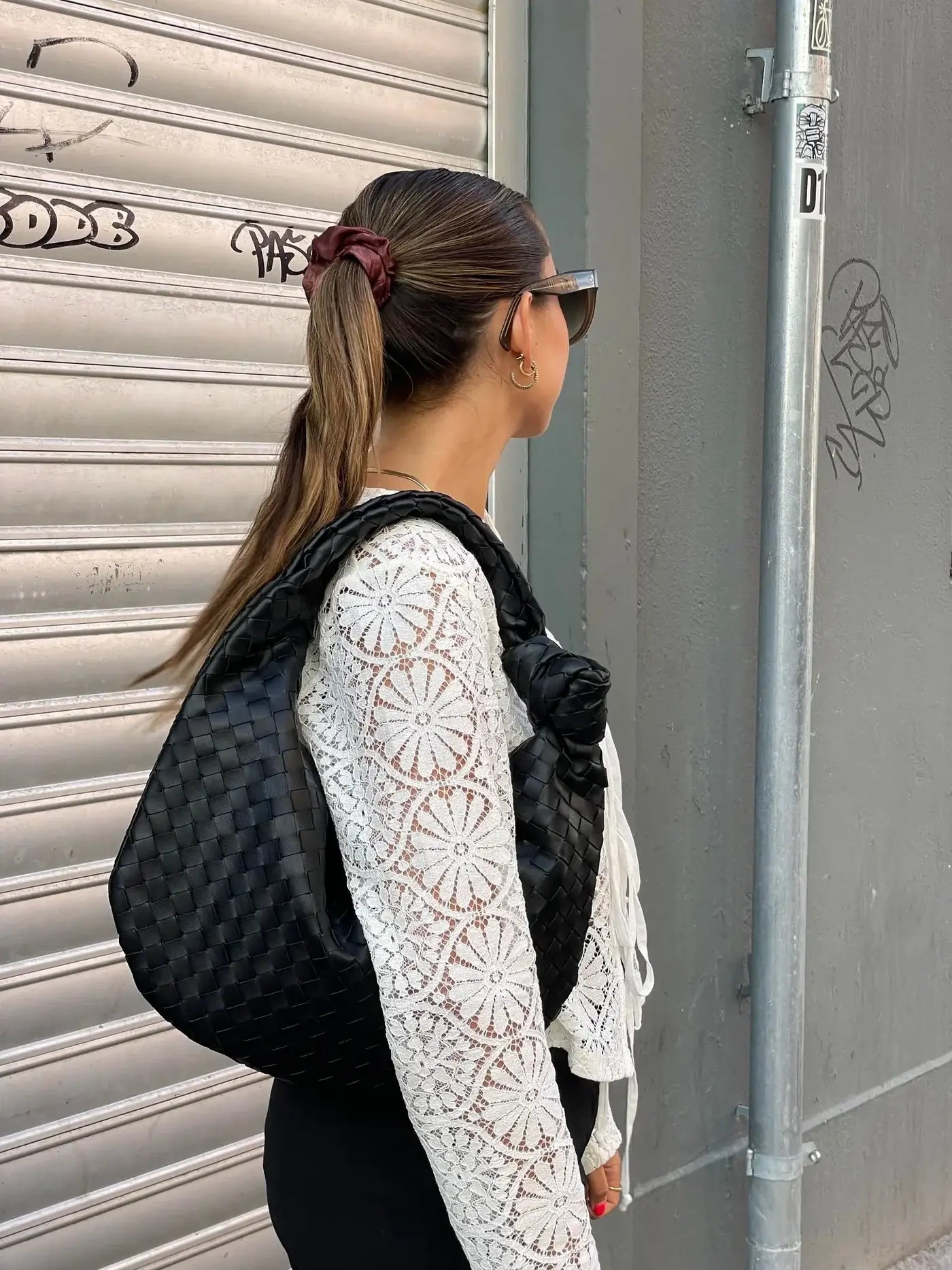 Sac Tressé Taille Moyenne