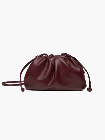 Pochette Femme Élégante en Cuir Synthétique Noir - BerlinGlamour