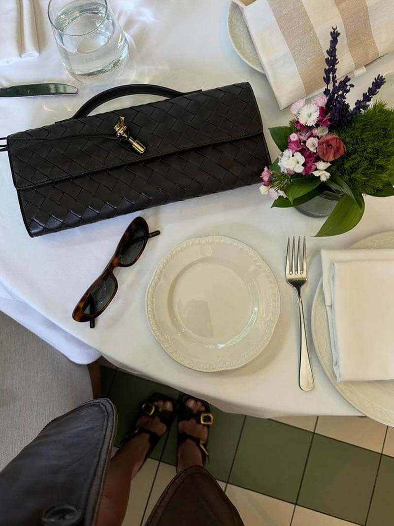 Sac Tissé Chic en Coton