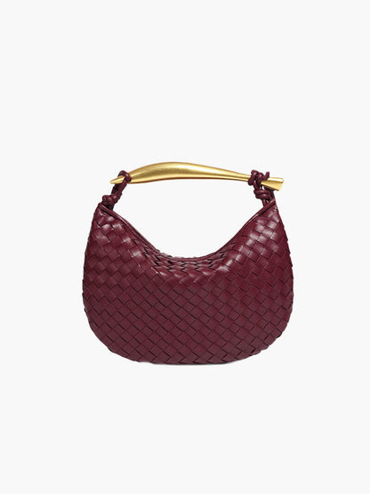 Sac Besace en Cuir Imitation Tressé - BerlinGlamour