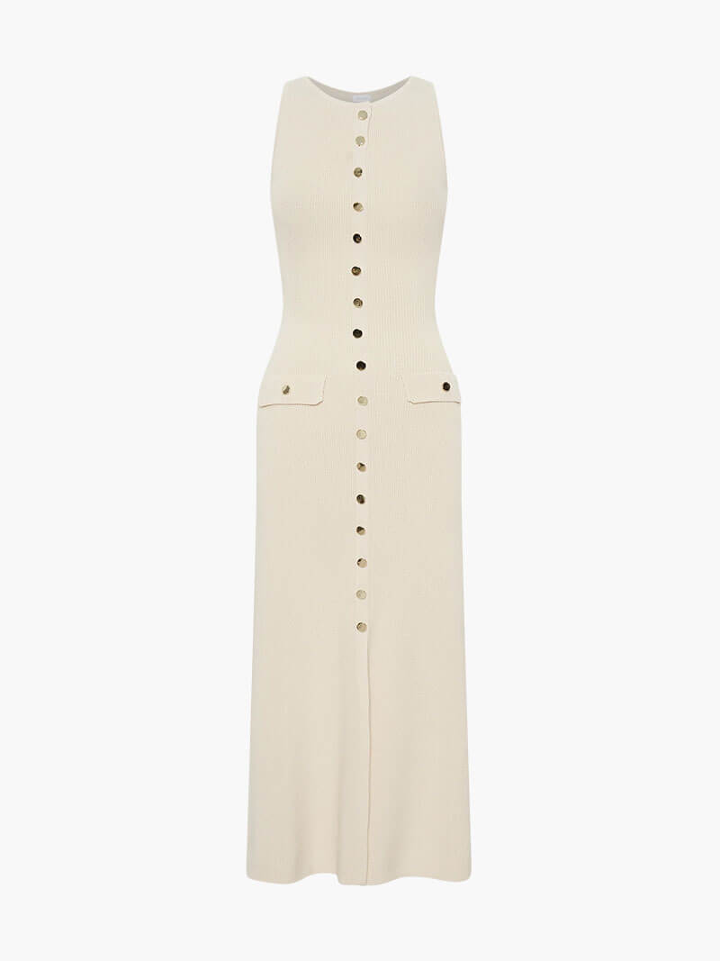 Robe Longue Femme Élégante en Coupe Droite Fluide