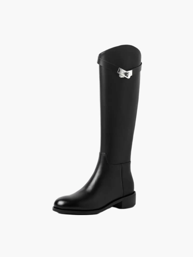 Bottines Femme Élégantes en Cuir de Haute Qualité