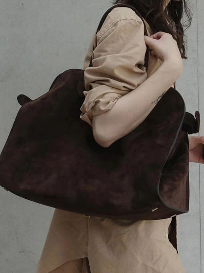 Sac à main en cuir velours de qualité supérieure
