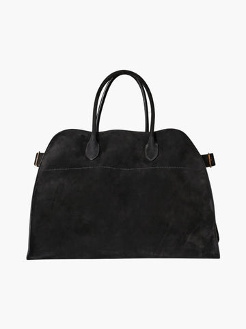Sac à main en cuir brun chic avec anses tressées