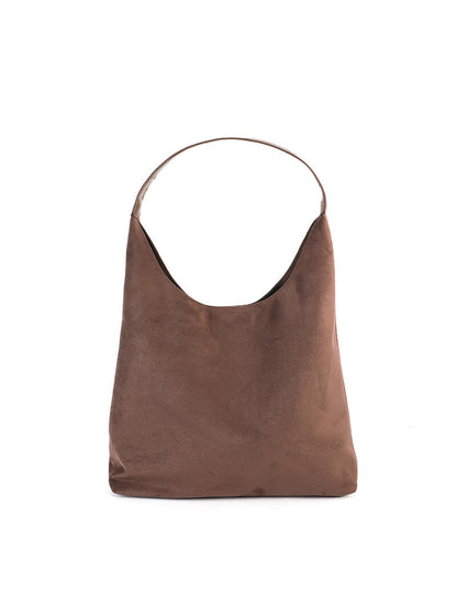 Sac à Épaule Cuir Souple et Minimaliste