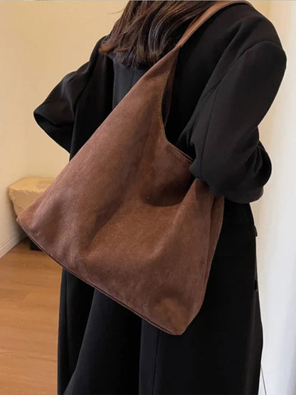Sac à Épaule Cuir Souple et Minimaliste
