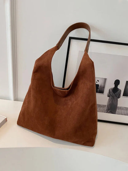 Sac à Épaule Cuir Souple et Minimaliste