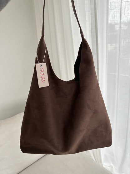 Sac à Épaule Cuir Souple et Minimaliste