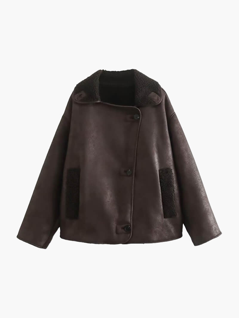Veste Cuir Hiver Chic et Élégante pour Femme - BerlinGlamour