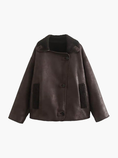 Veste Cuir Hiver Chic et Élégante pour Femme - BerlinGlamour