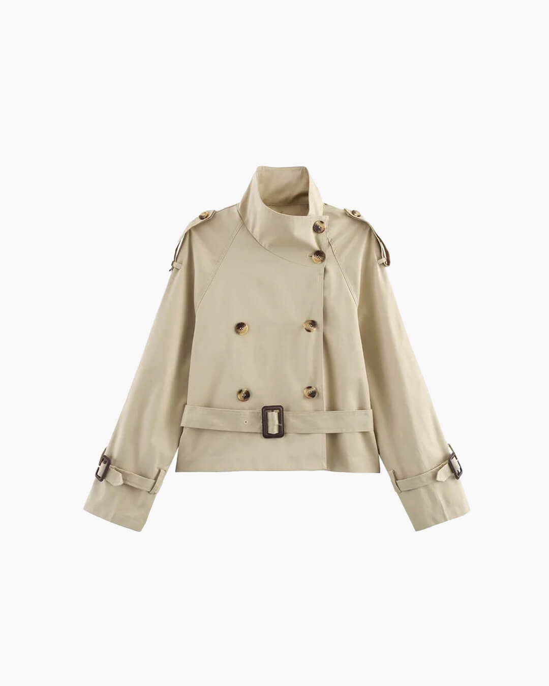 Trench-coat Classique à Ceinture Élégant - BerlinGlamour