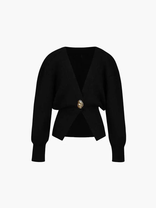 Cardigan Femme Boutons Originaux Décontracté - BerlinGlamour