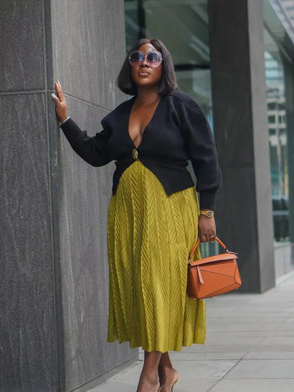 Cardigan Femme Boutons Originaux Décontracté