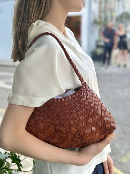 Sac à Épaule Tressé Chic et Élégant