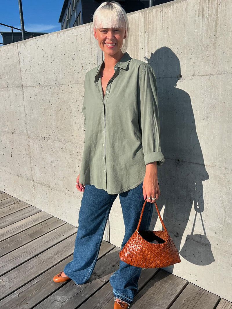 Sac à Épaule Tressé Chic et Élégant