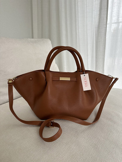 Sac à Main Grande Capacité en Cuir Imitation Féminin