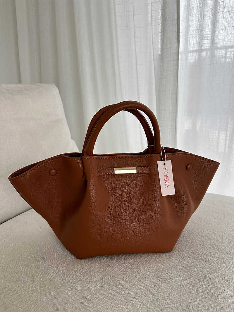 Sac à Main Grande Capacité en Cuir Imitation Féminin