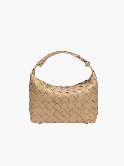 Sac à Main Tressé en Paille pour Femme