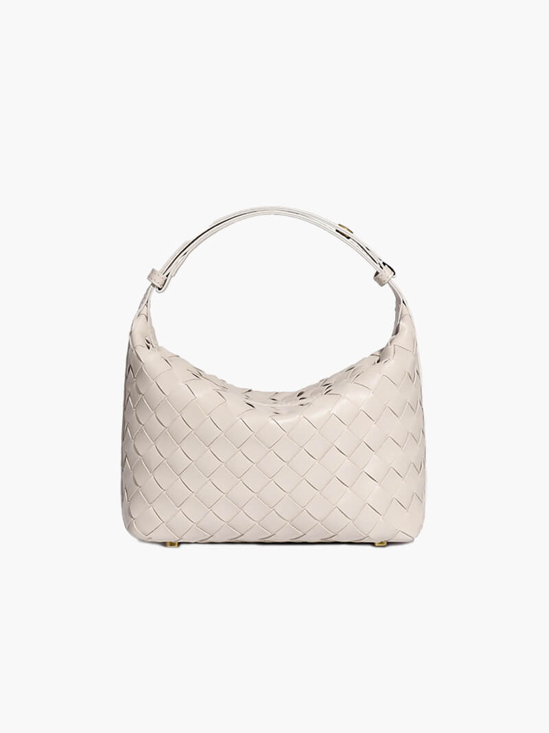 Sac à Main Tressé en Paille pour Femme
