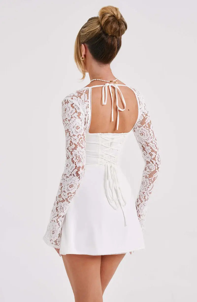 Robe Satin Courte Élégante Femme