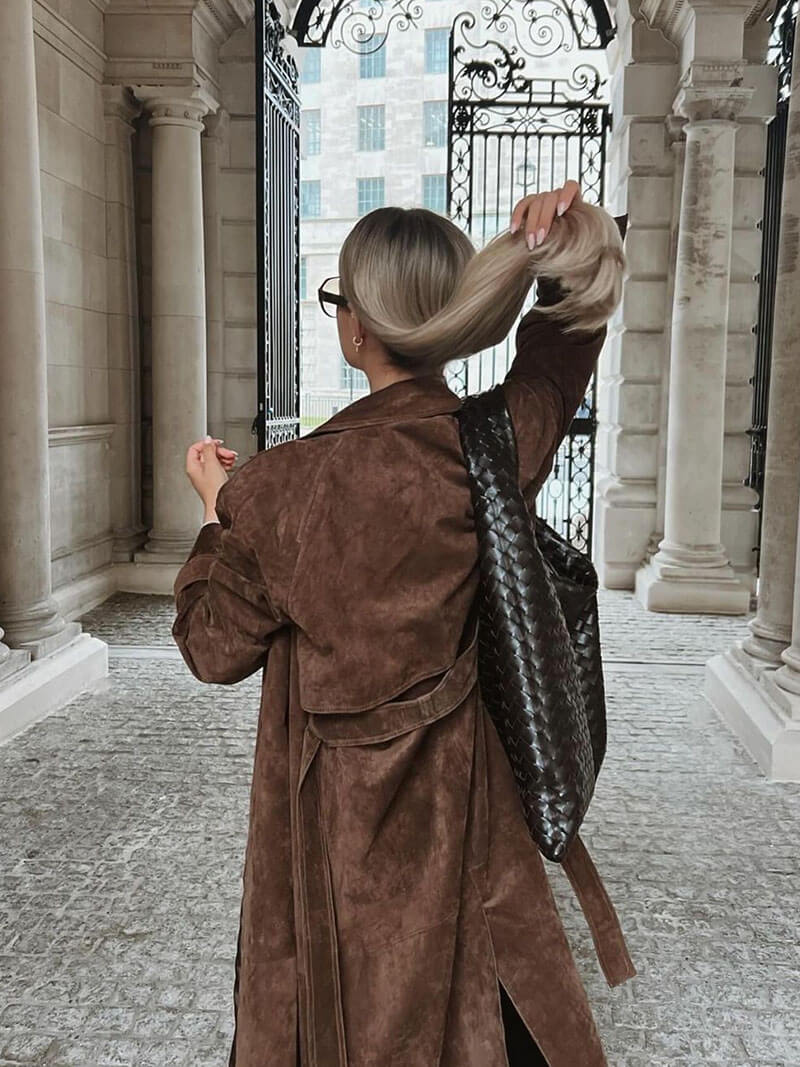 Manteau Trenchclassique Élégant pour Femme
