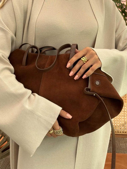 Sac à Main Grand Modèle en Cuir Souple pour Femme