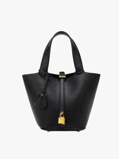 Sac Bucket en Cuir Imitation Élégant