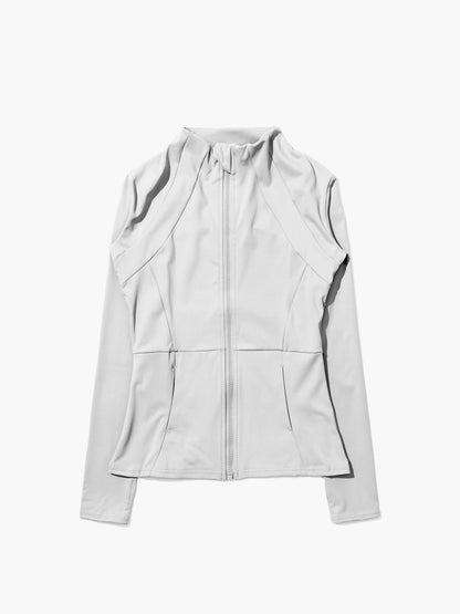 Veste de sport femme légère avec fermeture éclair