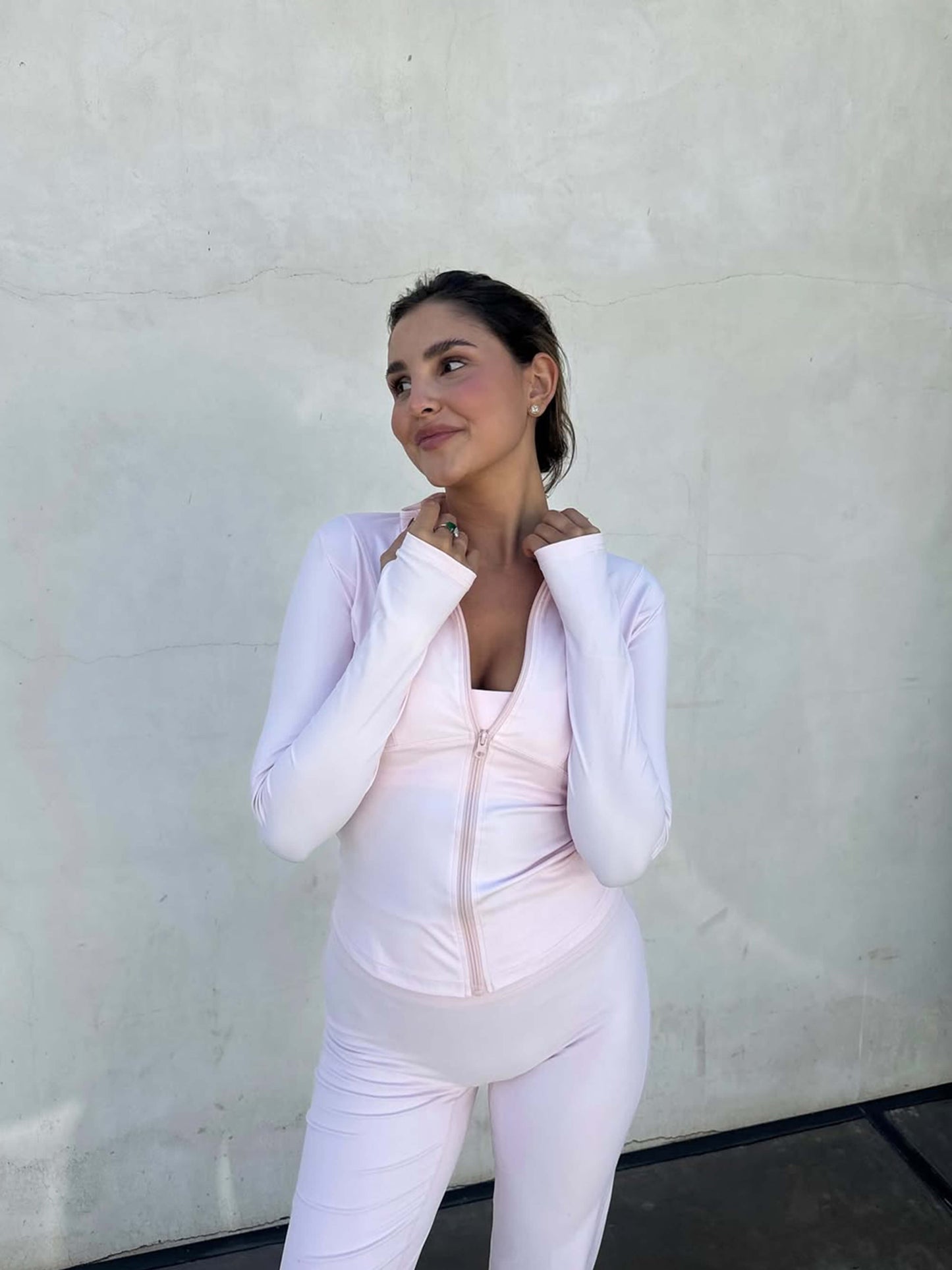 Veste de sport femme légère avec fermeture éclair