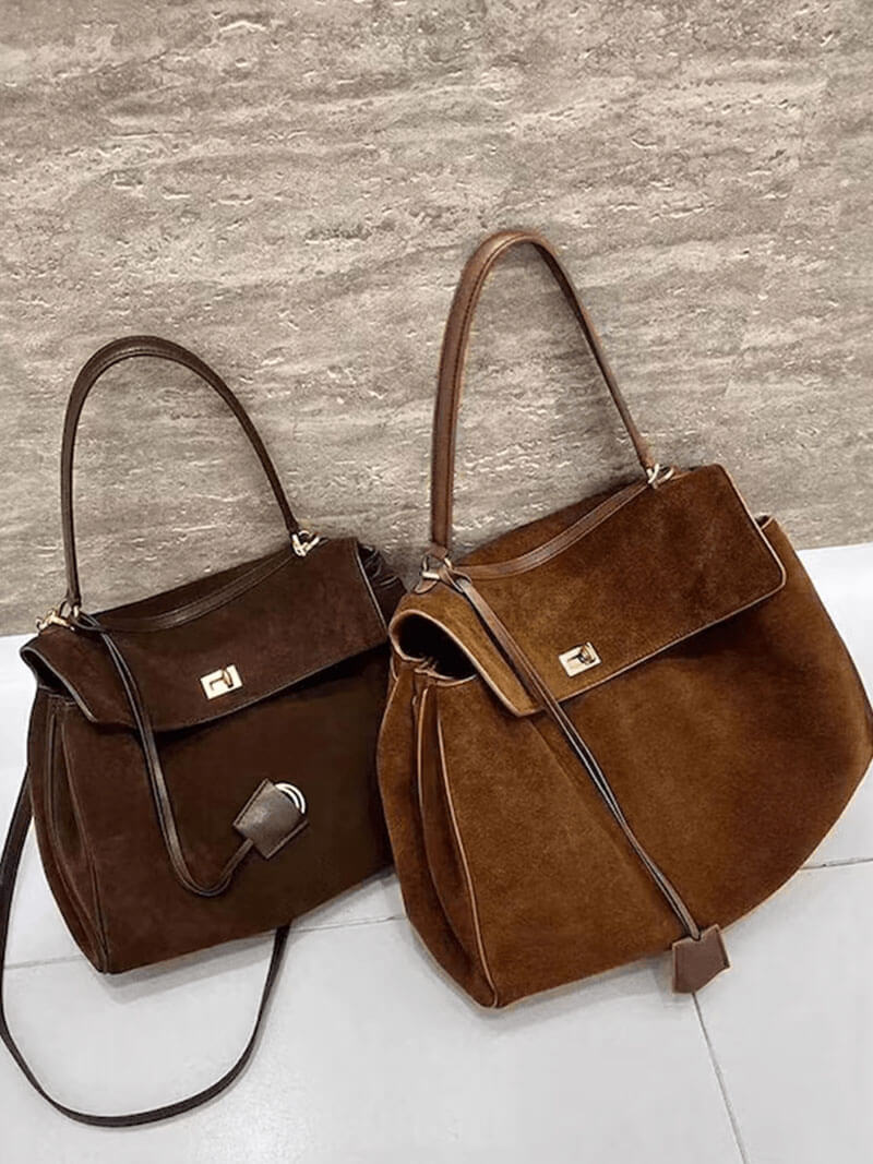 Sac à Main Cuir Sauvage Élégant