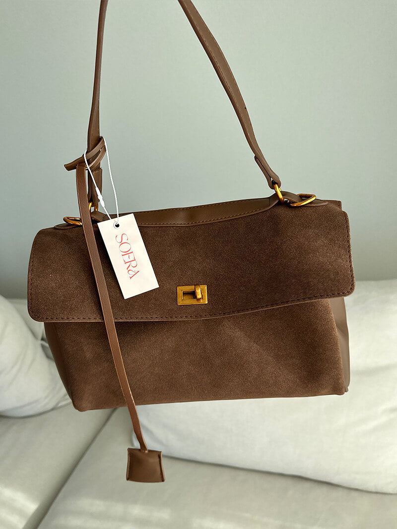 Sac à Main Cuir Sauvage Élégant