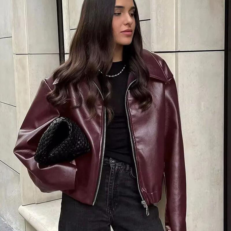 Veste femme zippée longue avec poches côtés - PanierRoyale