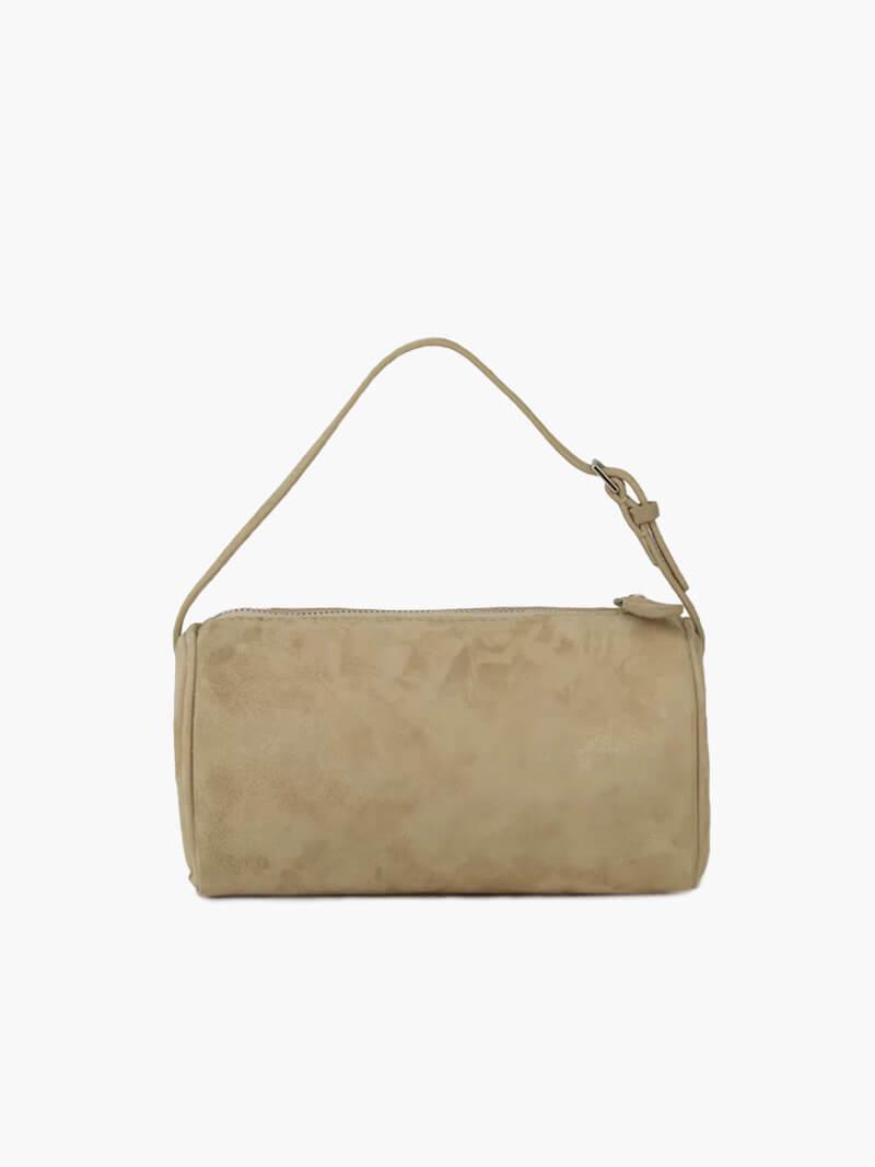 Sac à Épaule en Cuir Velours Élégant pour Femme