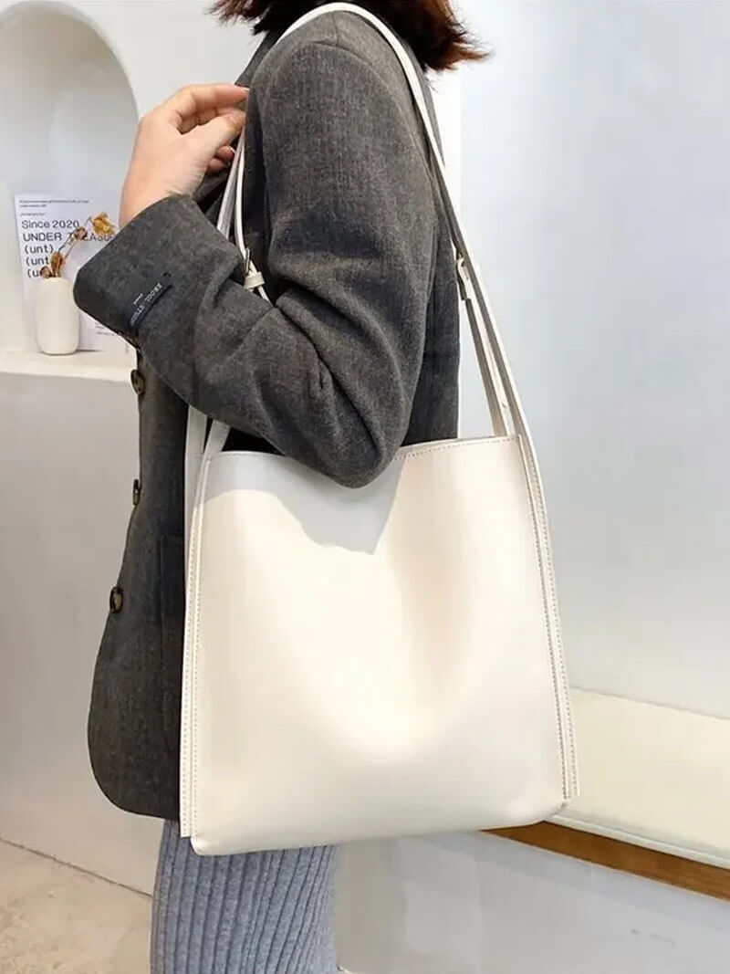 Sac École Élégant en Cuir Synthétique