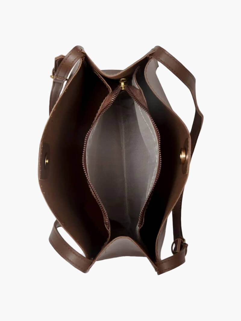 Sac École Élégant en Cuir Synthétique