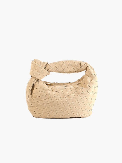 Sac à Main Mini en Cuir Souple Tressé
