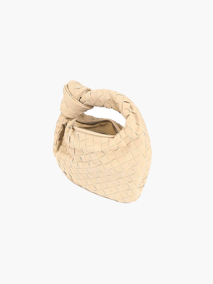 Sac à Main Mini en Cuir Souple Tressé