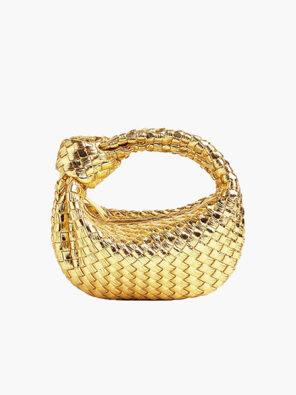 Sac à Main Tressé Élégant pour Femme