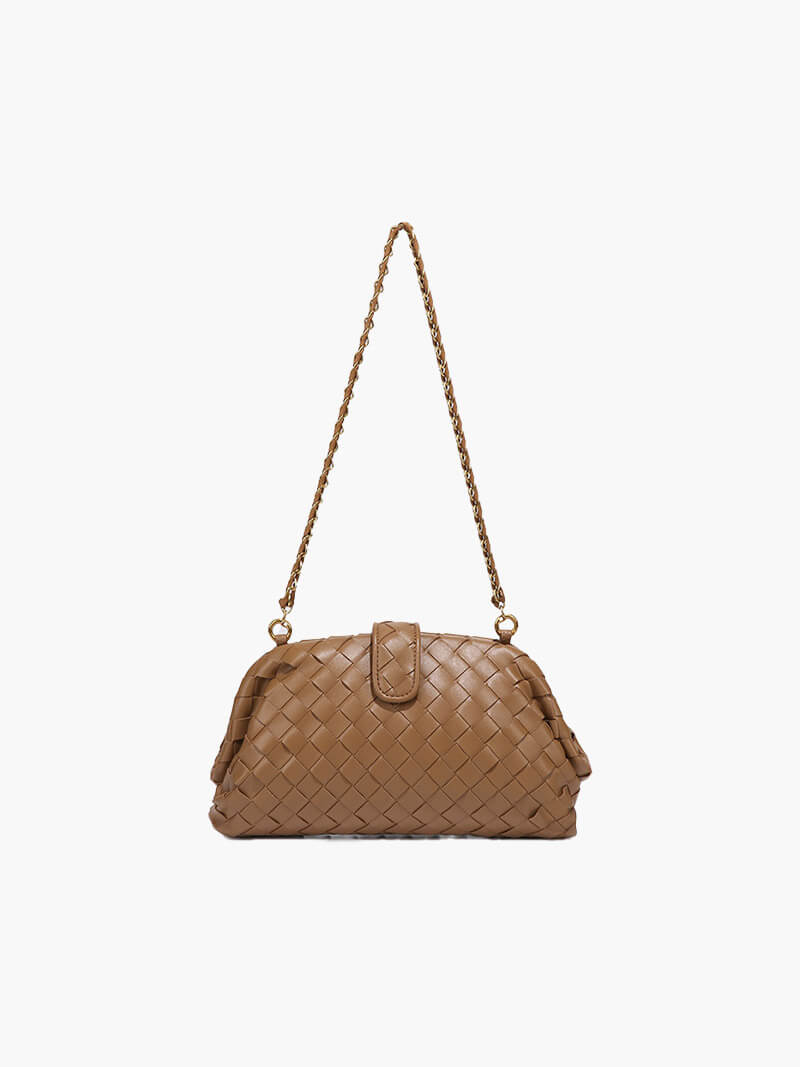 Sac Tressé Femme à Chaînes de Portage