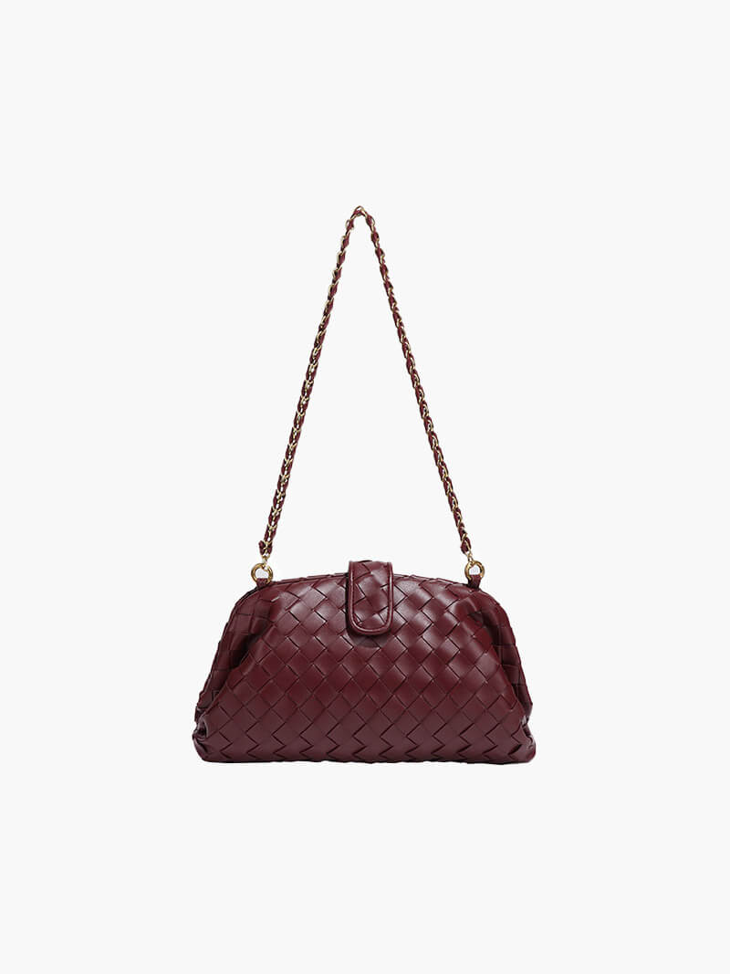 Sac Tressé Femme à Chaînes de Portage