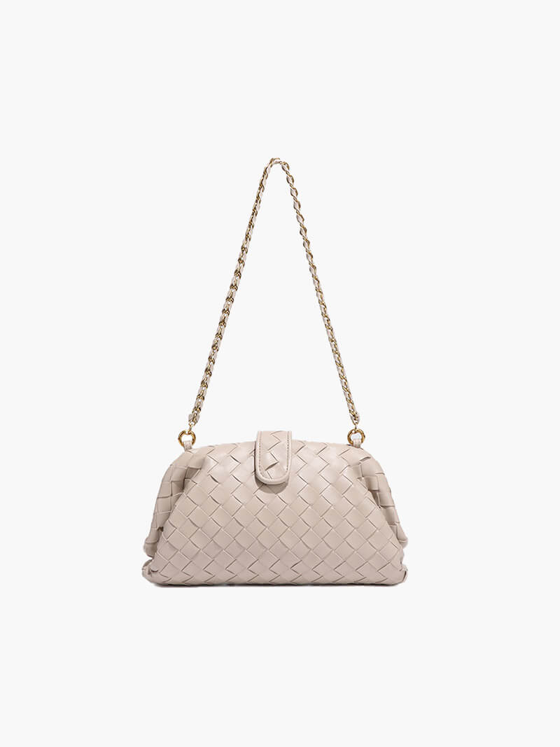 Sac Tressé Femme à Chaînes de Portage