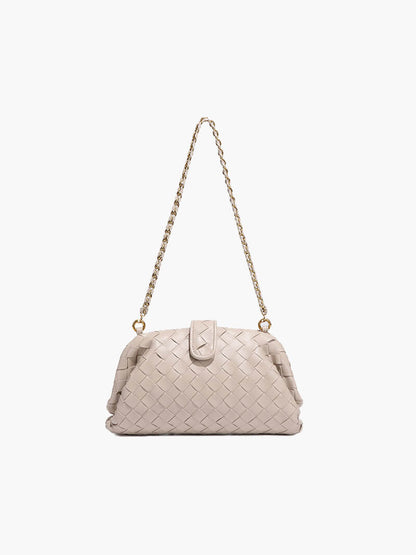 Sac Tressé Femme à Chaînes de Portage