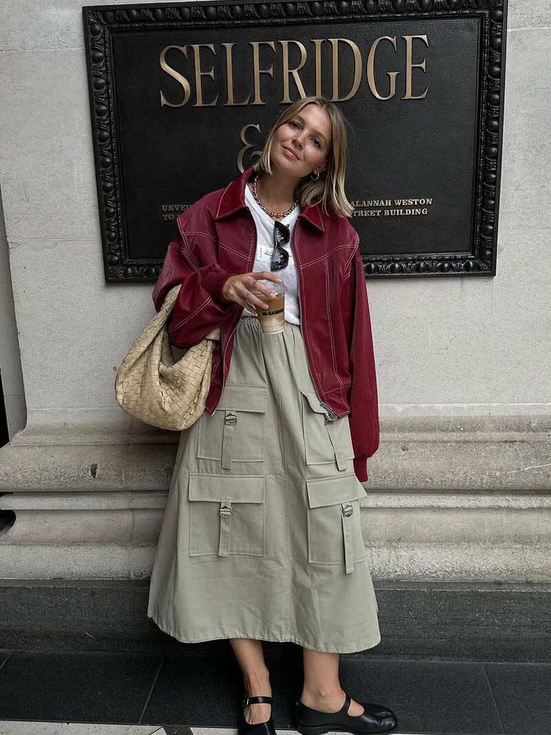 Blouson femme décontracté STREETWEAR Oversize