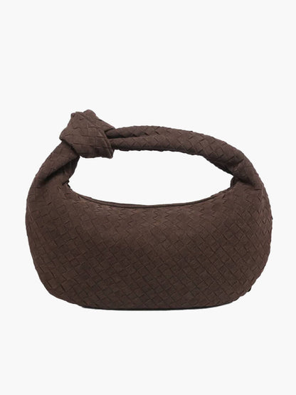 Sac Hobo Tressé avec Détail Nœud - Chic et Authentique