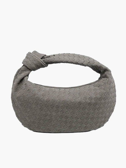 Sac Hobo Tressé avec Détail Nœud - Chic et Authentique