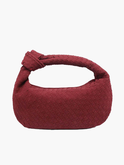 Sac Hobo Tressé avec Détail Nœud - Chic et Authentique